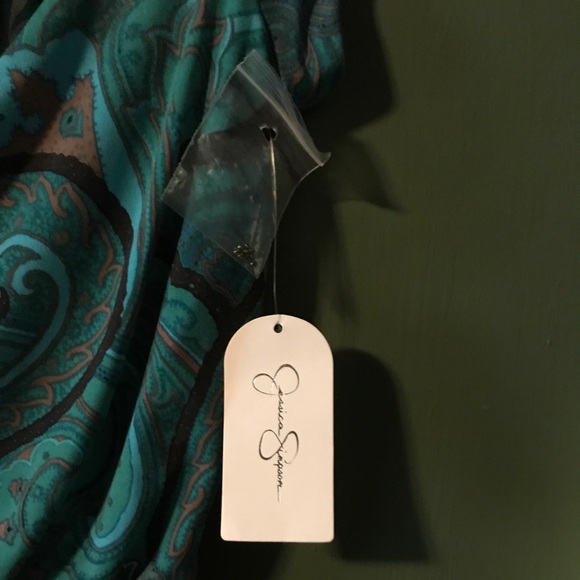 Jessica Simpson XS Green Dress NWT - Picture 5 of 5